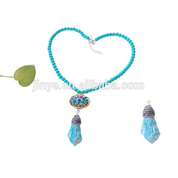 turquoise beaded enamel beaded handmade jewelry wholesale china